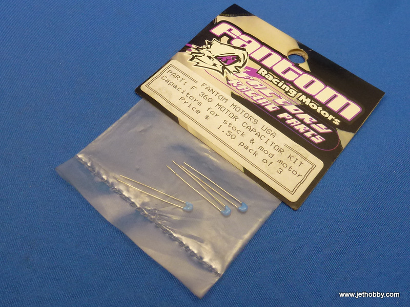 Fantom F360 - Motor Capacitor Kit Capacitors (Stock &  Mod Motor)