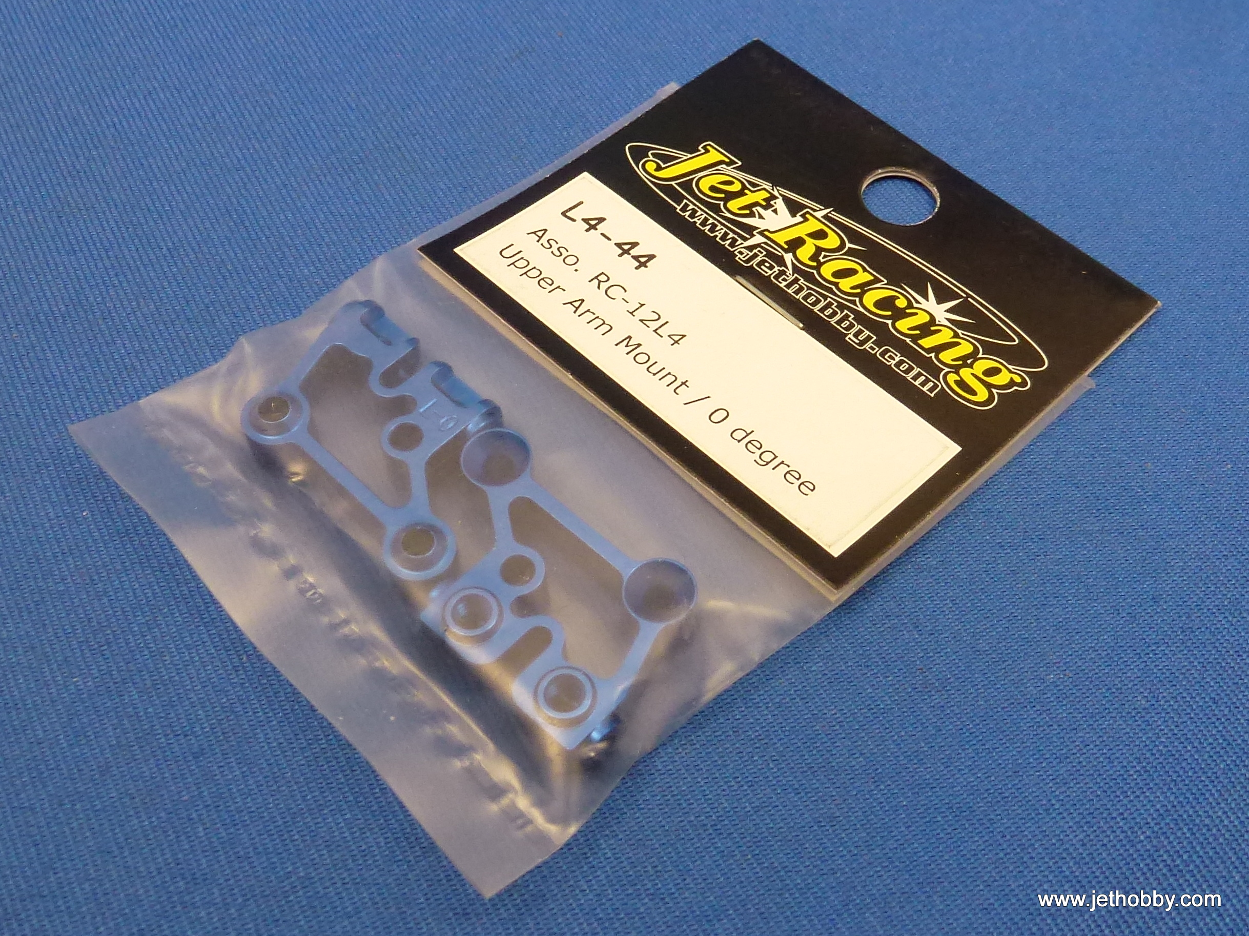 Jet Racing L4-44 - Asso. RC-12L4 Upper Arm Mount / 0 Degree