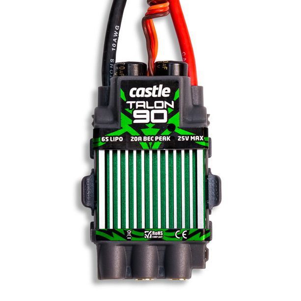 Castle 010009700 - Talon 90-Amp 25V BL ESC W/20amp BEC