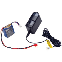 Losi LOSB9631 - 7.4V 600mAh 2S2P LiPo/Charger Combo: MRC