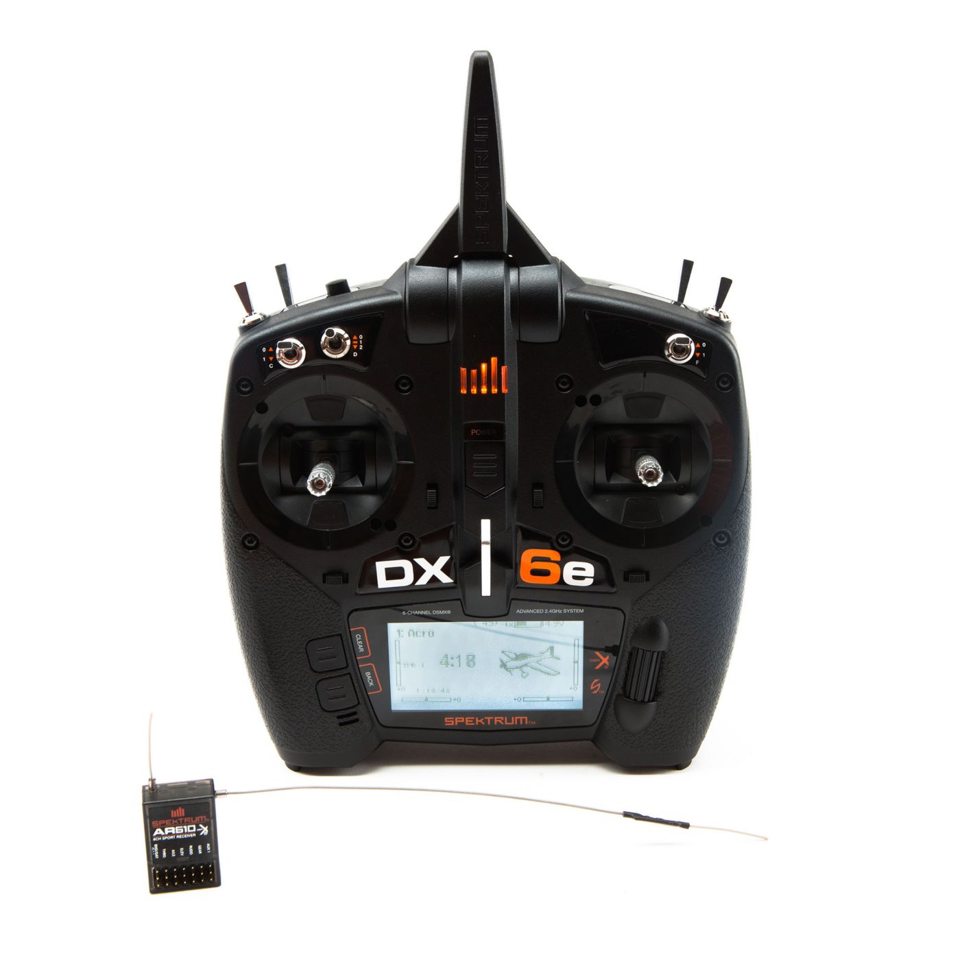 Spektrum SPM6650 - DX6e 6-Channel DSMX Transmitter with AR610 