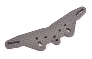 Schumacher U4078 - C/F Shock Mount Rear 4mm (Cougar SVR/KR)