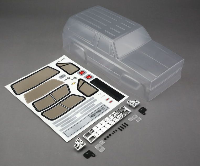 Vaterra VTR230041 - Chevy Blazer K5 4x4 Body Set Unpainted