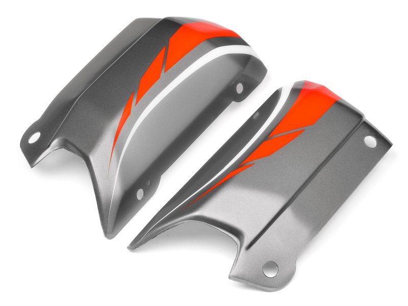 HPI 102230 - Painted Lower BOdy Gray+White+Red (Baja 5B Buggy)