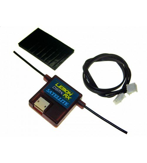 Lemon LM0008 - DSMX Compatible Satellite (DSM2 Backward Compatible But Must Use DSMX Compatible Primary Receiver)