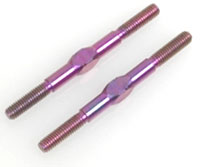 Schumacher U1572 - Titanium Turnbuckle; purple - 39mm (pr)