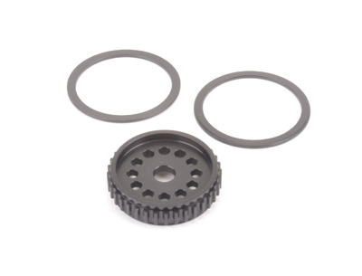 Schumacher U7237 - Pro front Diff Pulley & Fences (CAT XLS)