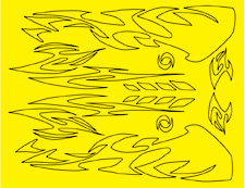 Parma 10814 - Aztec Design Paint Mask