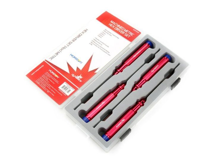 Dynamite DYNT2030 - Machined Hex Driver Set (4 pc), Metric