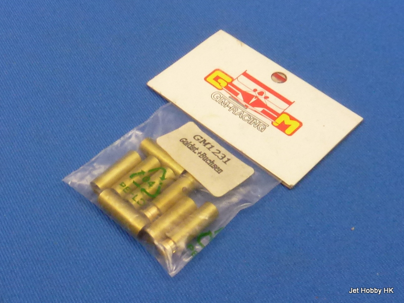 GM Racing GM-1231 - 4mm Banana Connector 2-Male + 8-Female