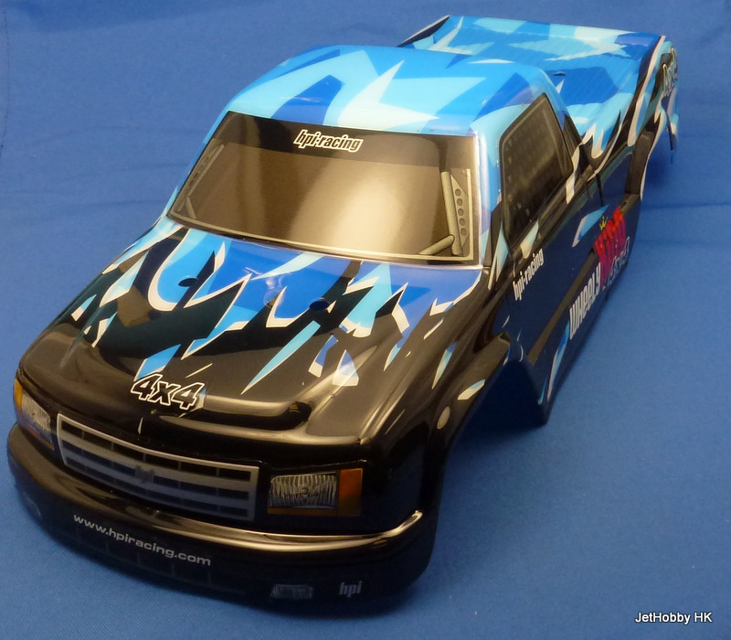 HPI  - Mini GT-1 Truck Painted Body, Blue (Wheely King 4x4)