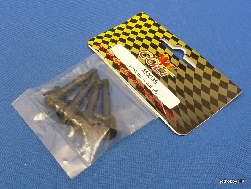 Colt M0036 - Wheel Axle 4pcs (1:10 Nitro Mini)