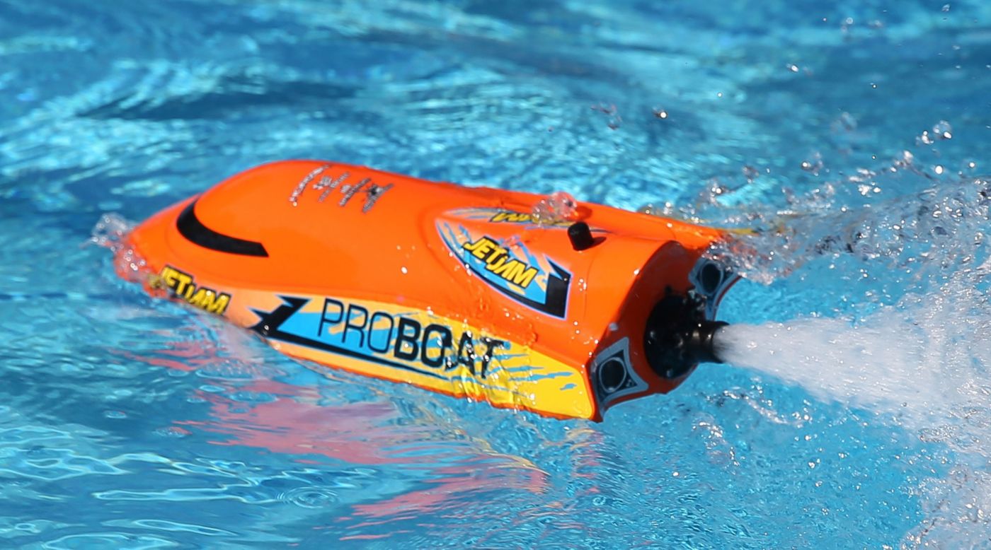 ProBoat PRB08031T1 - Jet Jam 12 inches Pool Racer, Orange, RTR *DISCONTINUED*