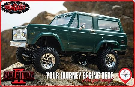 RC4WD Z-RTR0036 - 1/18 Gelande II RTR with Blackjack Body Set