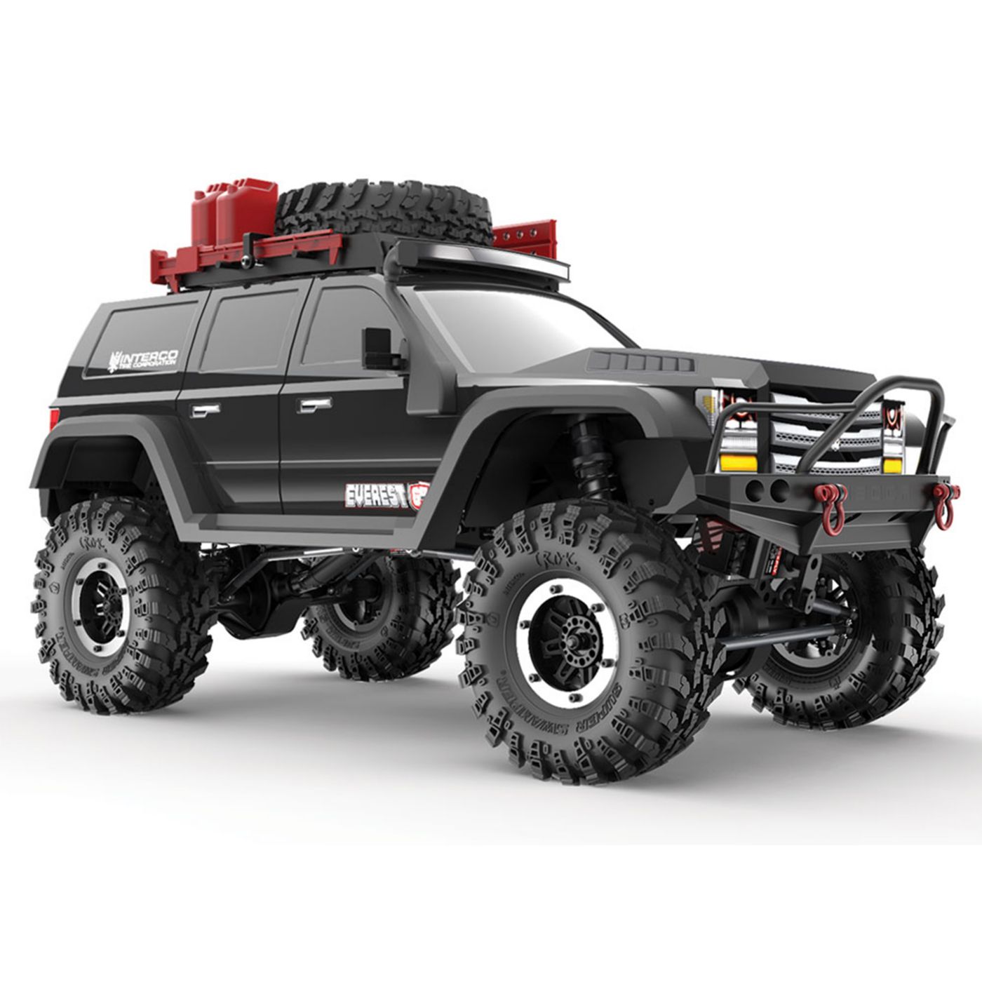 RedCat RER09587 - 1/10 Everest Gen7 Pro 4WD Crawler Brushed RTR, Black 