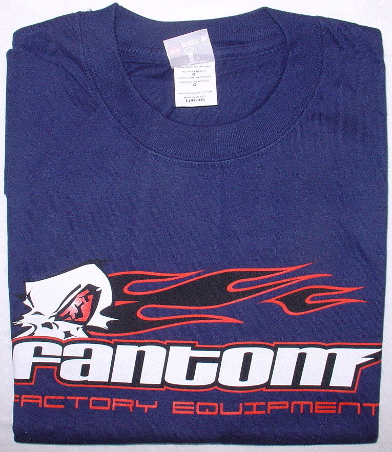 Fantom F394-L - Fantom Motors T-Shirt Blue L-Size 42-44