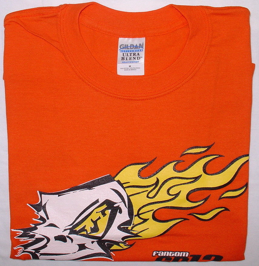 Fantom F392-XL - Fantom Motors Team T-Shirt Orange XL-Size