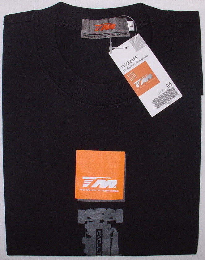 Team Magic 119224M - TM Racing T-Shirt Black M-Size