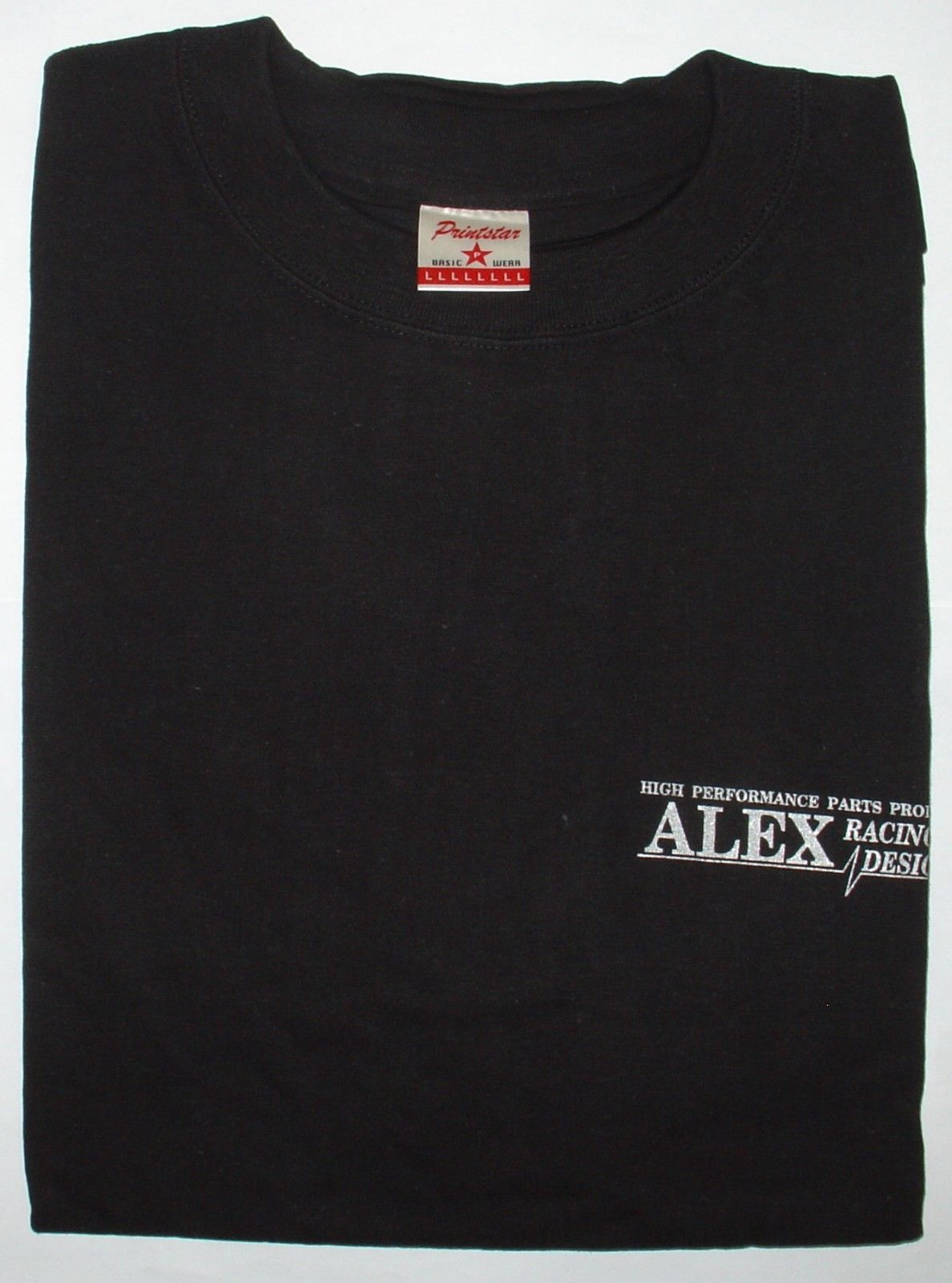 Alex Racing Design B-1010BK - ARD T-Shirt Black L-Size