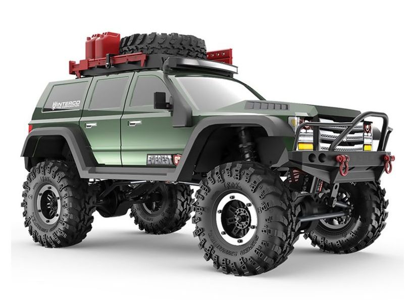 RedCat RER09588 - 1/10 Everest Gen7 Pro 4WD Crawler Brushed RTR, Green