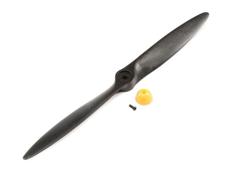 E-flute EFL5165 - Prop and Spinner, 12 x 8 (1.2 Clipped Wing Cub)