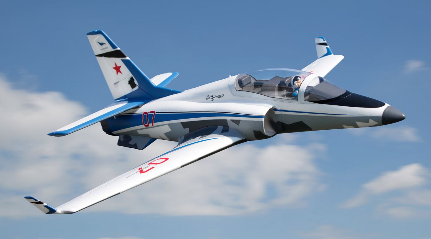E-flite EFL7750 - Viper 70mm EDF Jet BNF Basic with AS3X and SAFE Select