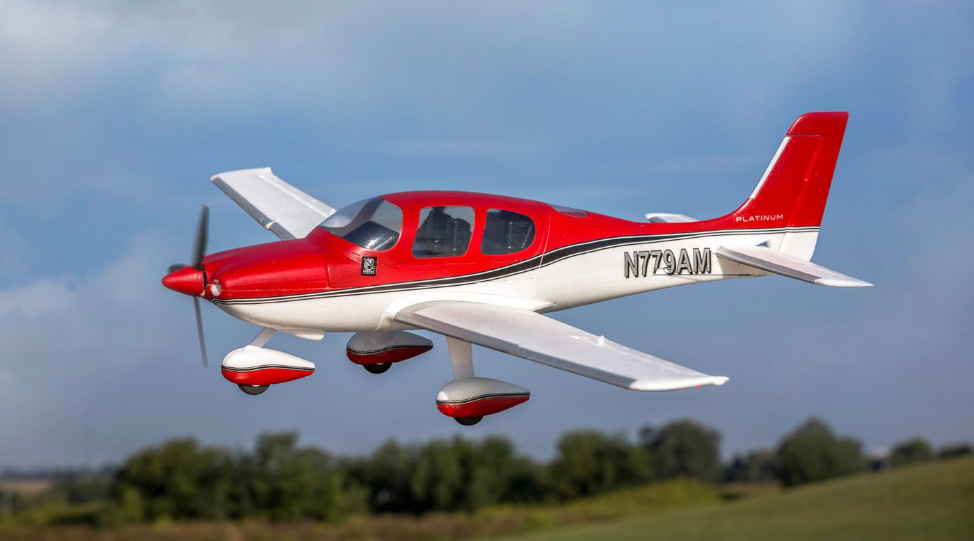 E-flite EFLU5950 - UMX Cirrus SR22T BNF Basic with AS3X and SAFE Select *DISCONTINUED*