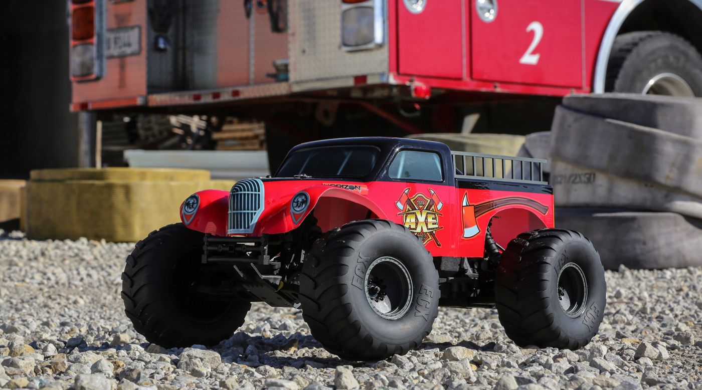 ECX 03056 - 1/10 Axe 2WD Monster Truck RTR 
