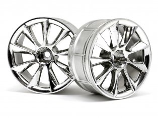 HPI 33462 - LP29 Wheel ATG RS8 Chrome (2pcs)