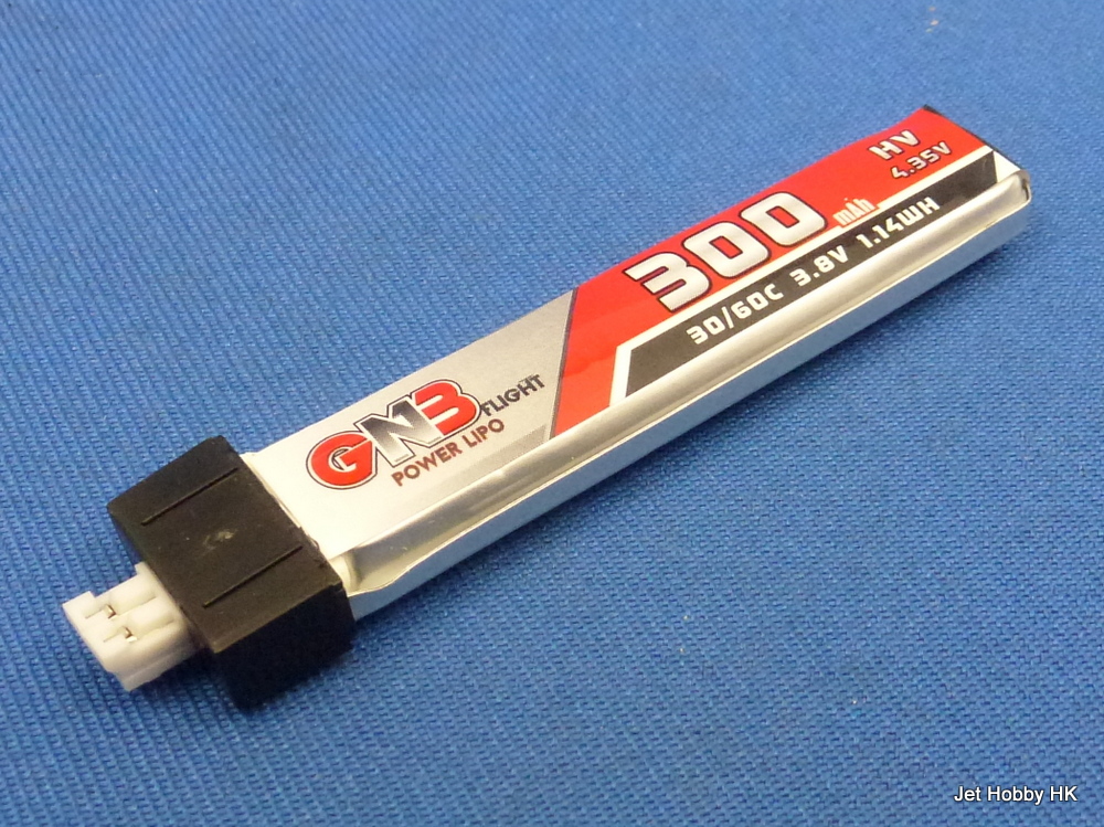 GNB 300-1S-30/60C - High Voltage 1S Li-Po Battery 300mAh 3.8V3