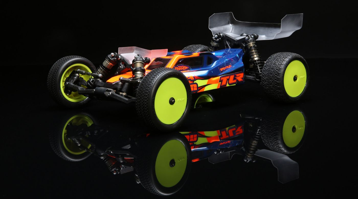 TLR TLR03016 - 1/10 22 5.0 2WD Buggy DC Race Kit, Dirt/Clay