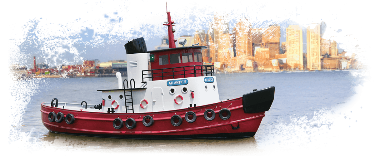 AquaCraft AQUB5726 - Atlantic II Harbor Tug RTR 
