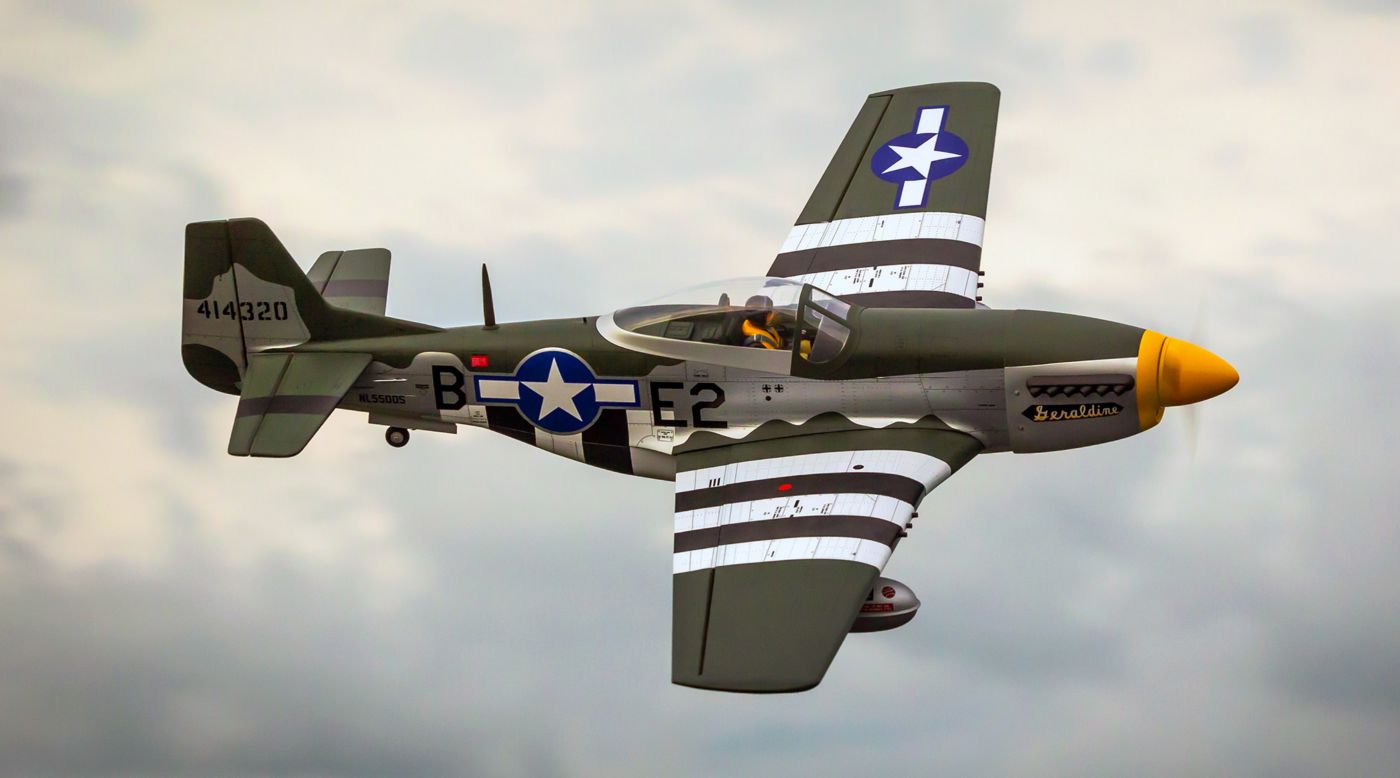 Hangar 9 - HAN2820 - P-51D Mustang 20cc ARF 69.5