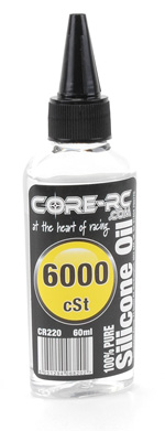 Core CR220 - CORE RC Silicone Oil - 6000cSt - 60ml
