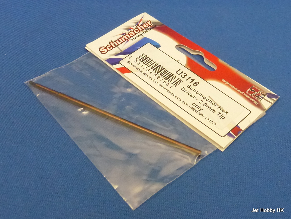 Schumacher U3116 - Schumacher Hex Driver - 2.0mm Tip only