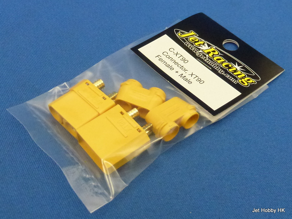 Jet Racing C-XT90 - Connector, XT90, Female + Male