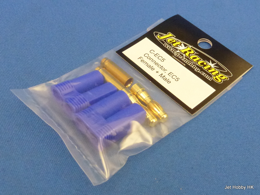 Jet Racing C-EC5 - Connector, EC5, Female + Male