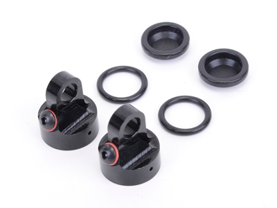 Schumacher U4130 - Vented Shock Caps - Small Bore