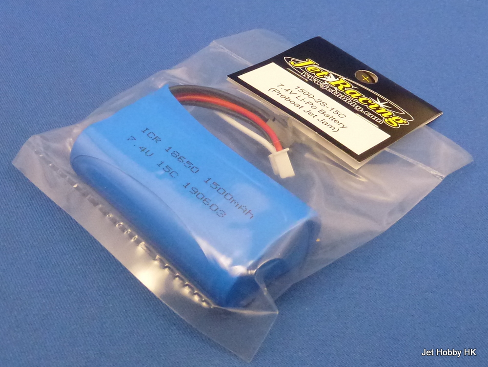 Jet Racing 1500-2S-15C - 7.4V Lipo Battery (Proboat Jet Jam 12)