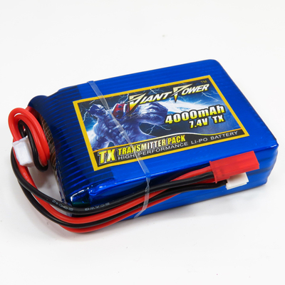 Giant 4000-2S-TX - Lipo Battery 4000mAh 7.4V Transmitter Pack (Spektrum DX8)