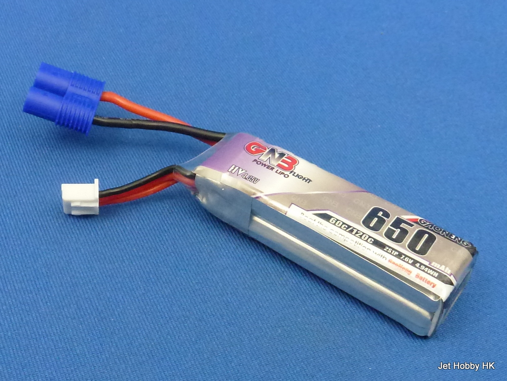 GNB 650-2S-60/120C - 2S Li-Po Battery 650mAh 4.35 HV (Proboat SpringJet 9)