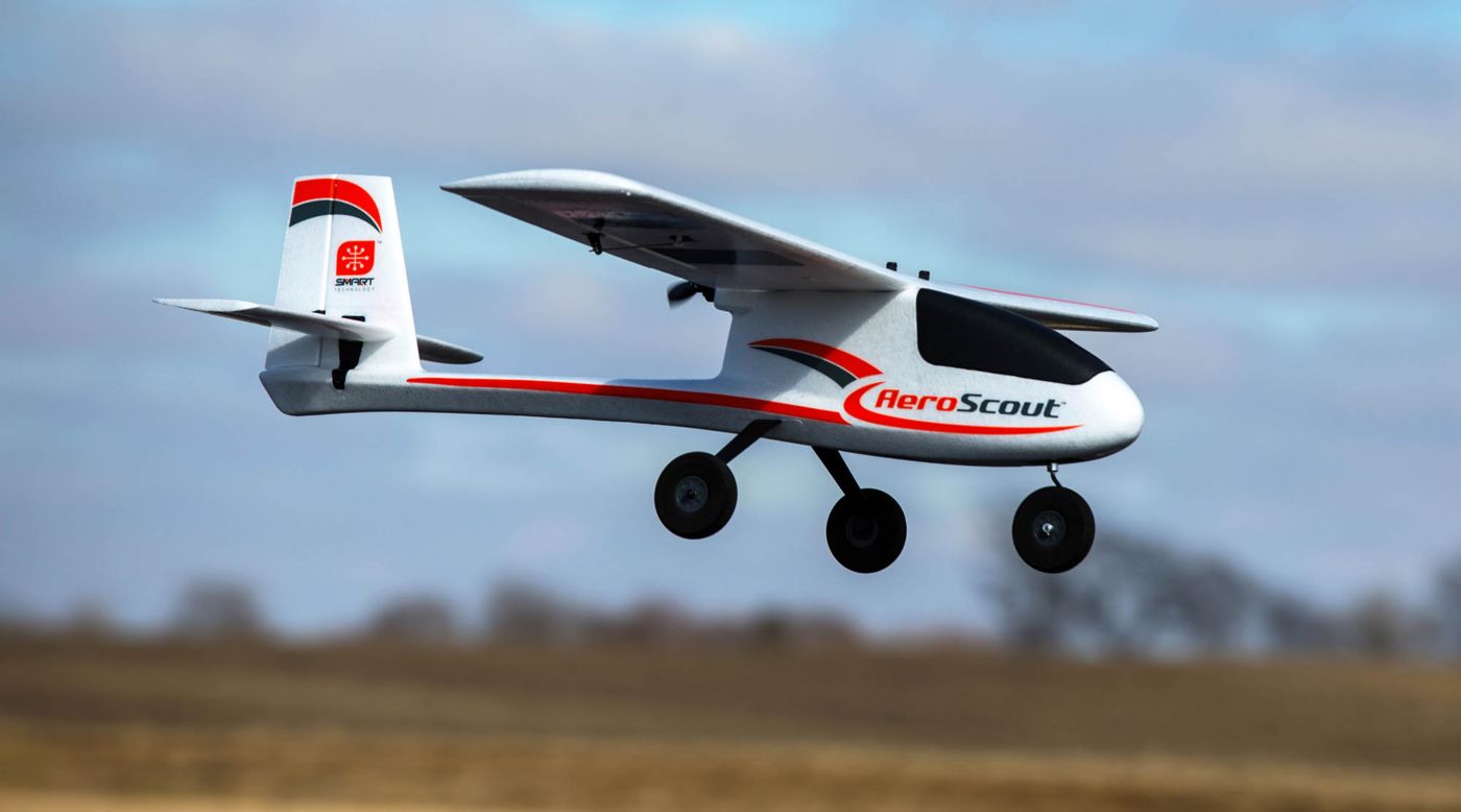 Hobbyzone HBZ3850 - AeroScout S 1.1m BNF Basic