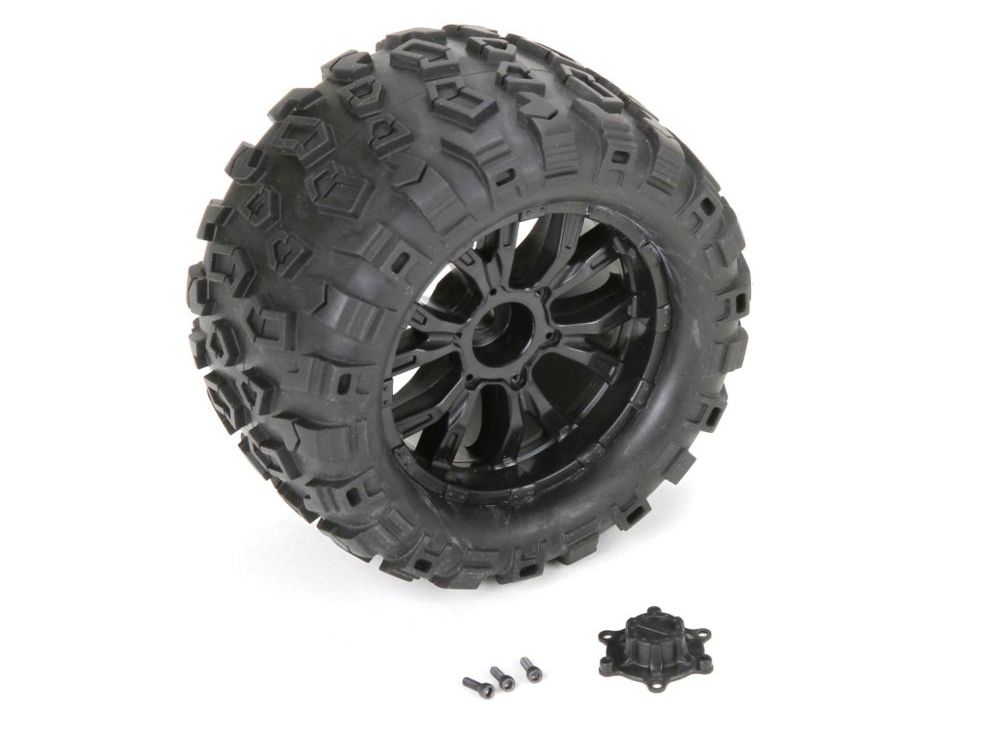 Losi LOS43010 - Wheel and Tire Mounted (TEN MT)