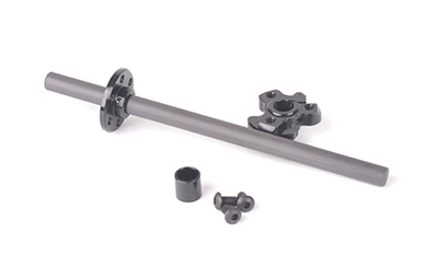 Core CR721 - 1/12 Carbon Spool Axle + Clamp (Eclipse)