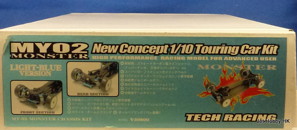 Tech Racing MYK020 - MY02 High Performance 1:10 Touring Car Kit , Light Blue Version