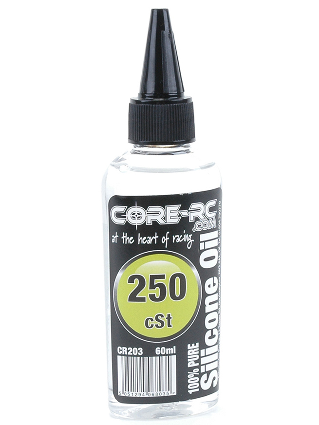 Core CR203 - CORE RC Silicone Oil - 250cSt - 60ml