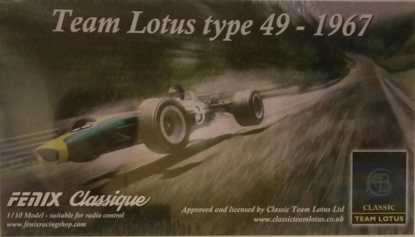 Fenix CLA006 - Classic F1 Kit, Team Lotus 49 Body, Gear Diff