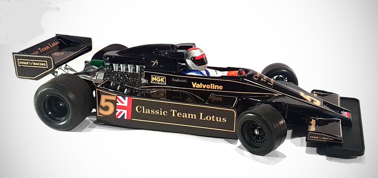 Fenix CTL78 - Classic Team Lotus 78 Clear Body, Fits Tamiya F103 & F104