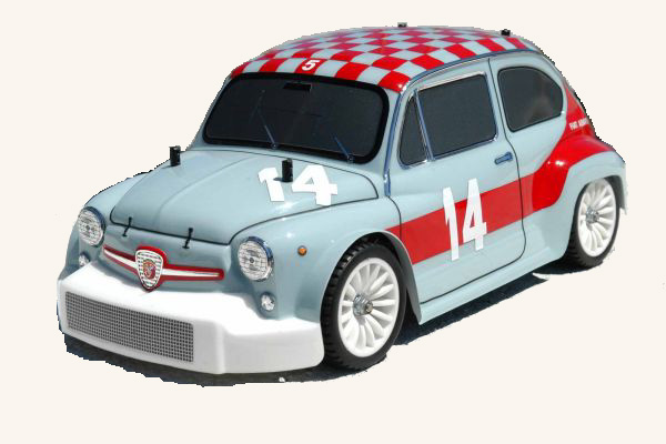 Colt M01RTR-Abarth - 1:10 Mini Nitro Car, 2-Speed, RTR