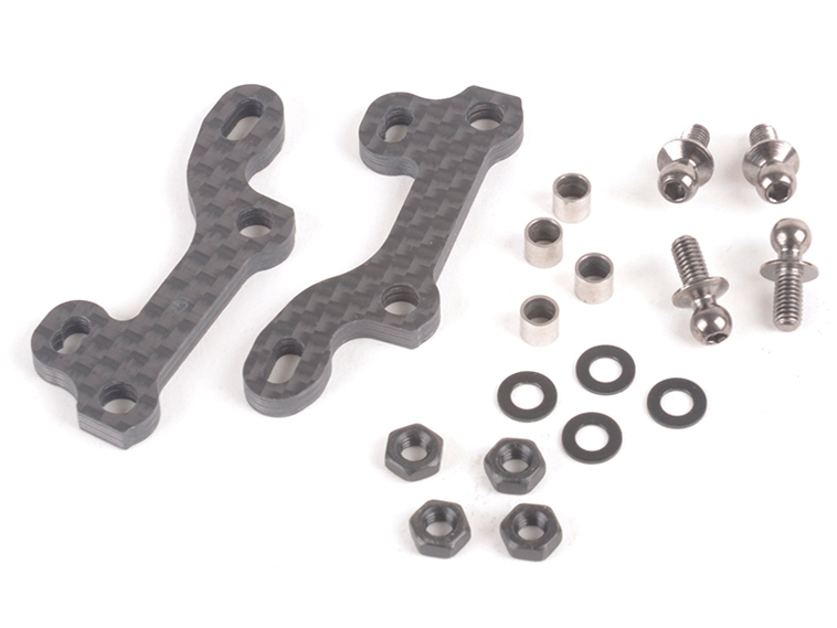 Schumacher U7817 - C/F Upper Wishbone Mount 1 Dot (Mi7)